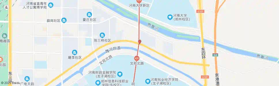 郑州明理路姚桥路_公交站地图_郑州公交_妙搜公交查询2025