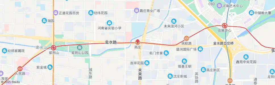 郑州燕庄站_公交站地图_郑州公交_妙搜公交查询2025