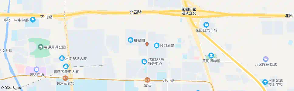 郑州田园路金桥路_公交站地图_郑州公交_妙搜公交查询2025