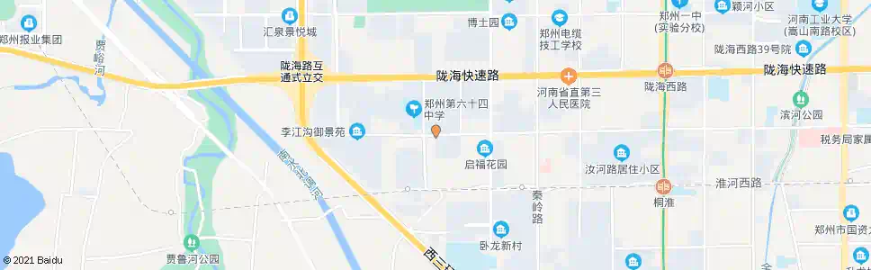 郑州汝河西路_公交站地图_郑州公交_妙搜公交查询2025