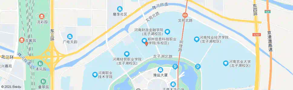 郑州河南广播电视大学_公交站地图_郑州公交_妙搜公交查询2025