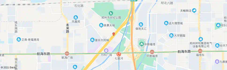 郑州中州大道石化路_公交站地图_郑州公交_妙搜公交查询2025