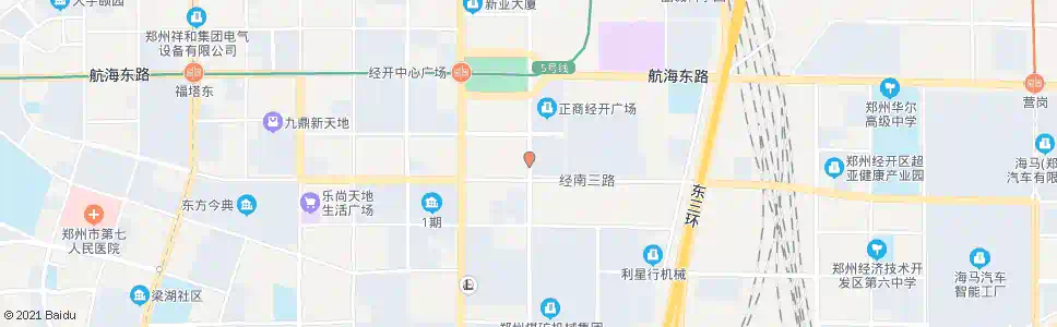 郑州经开第九大街经南三路_公交站地图_郑州公交_妙搜公交查询2025