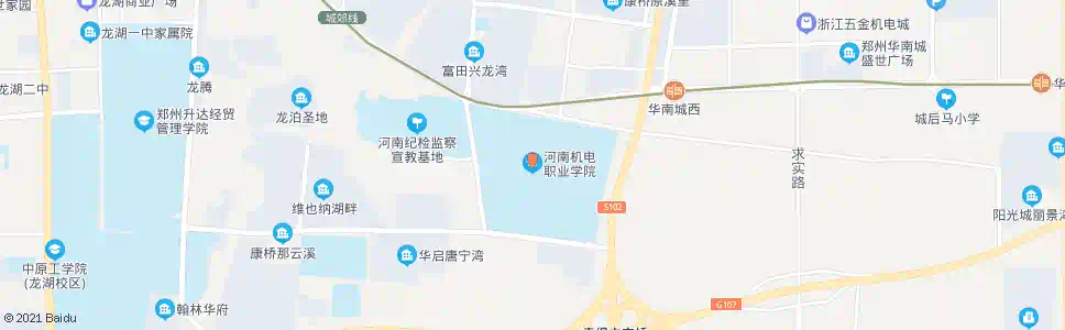 郑州龙湖机电学校_公交站地图_郑州公交_妙搜公交查询2025