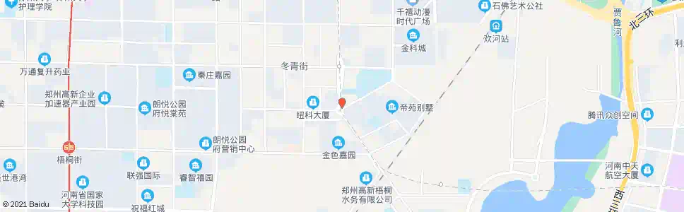郑州合欢街站_公交站地图_郑州公交_妙搜公交查询2025