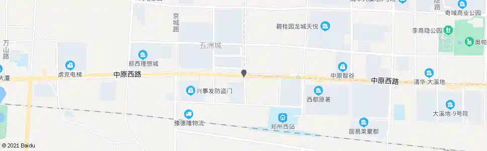 郑州中原西路碾徐_公交站地图_郑州公交_妙搜公交查询2025