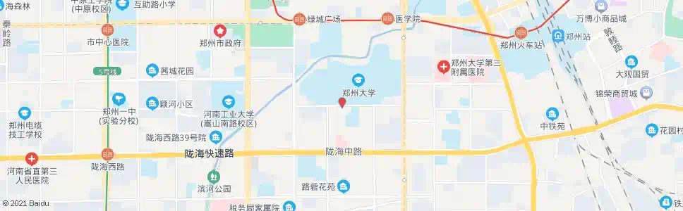 郑州市二中_公交站地图_郑州公交_妙搜公交查询2025
