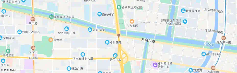 郑州中州大道东风路_公交站地图_郑州公交_妙搜公交查询2025