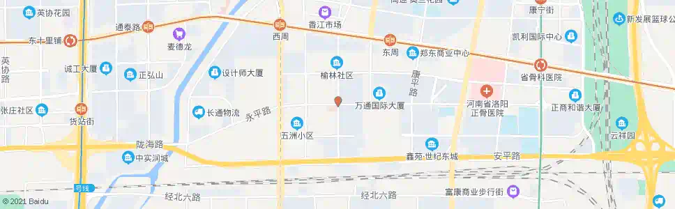 郑州永平路东周路_公交站地图_郑州公交_妙搜公交查询2025
