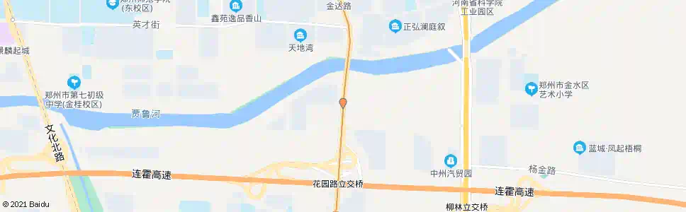 郑州花园路杓袁_公交站地图_郑州公交_妙搜公交查询2025