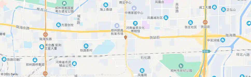 郑州货站街未来路_公交站地图_郑州公交_妙搜公交查询2025