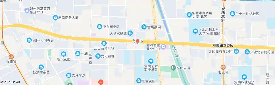 郑州北三环信息学院路_公交站地图_郑州公交_妙搜公交查询2025