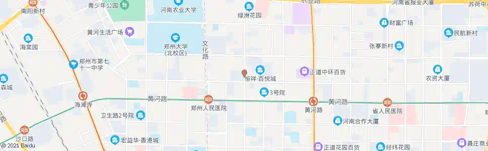 郑州经七路红旗路_公交站地图_郑州公交_妙搜公交查询2026
