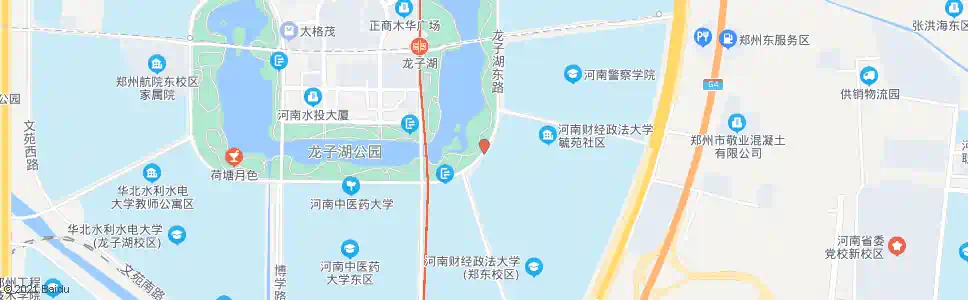 郑州河南财经政法大学(西门)_公交站地图_郑州公交_妙搜公交查询2025