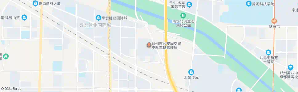 郑州郑州市公安局车辆管理所_公交站地图_郑州公交_妙搜公交查询2025