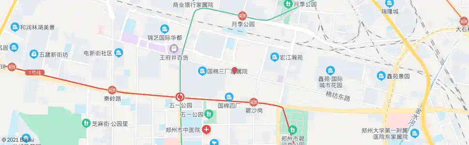 郑州棉纺西路站_公交站地图_郑州公交_妙搜公交查询2025