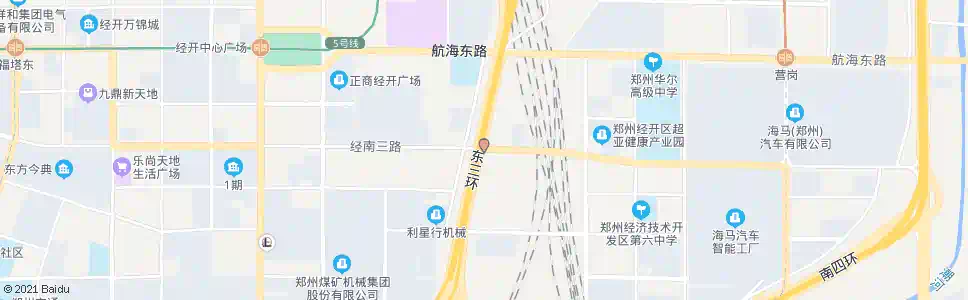 郑州经南三路G107辅道_公交站地图_郑州公交_妙搜公交查询2025