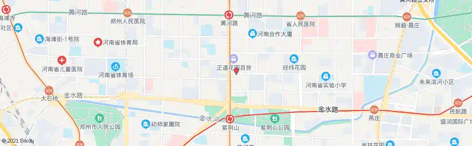 郑州纬二路花园路_公交站地图_郑州公交_妙搜公交查询2025