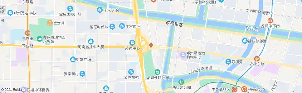 郑州龙湖外环西路农业东路_公交站地图_郑州公交_妙搜公交查询2025