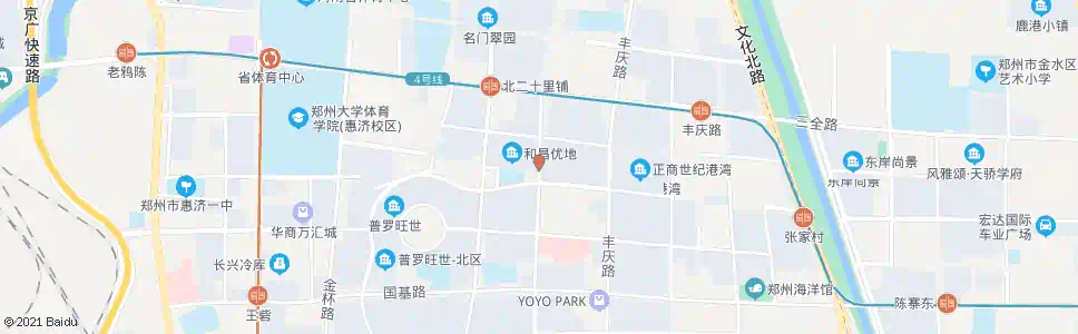 郑州普庆路宏泰路_公交站地图_郑州公交_妙搜公交查询2025