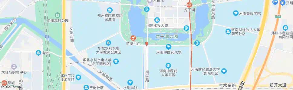 郑州龙子湖南路博学路_公交站地图_郑州公交_妙搜公交查询2025