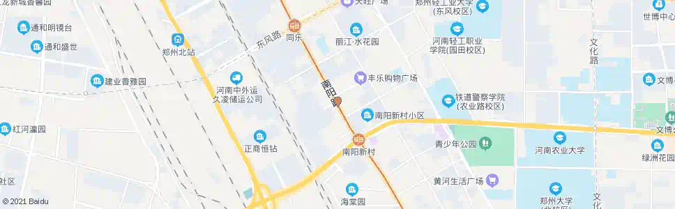 郑州南阳路群英路站_公交站地图_郑州公交_妙搜公交查询2025