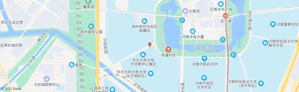 郑州相济路龙子湖西路_公交站地图_郑州公交_妙搜公交查询2025