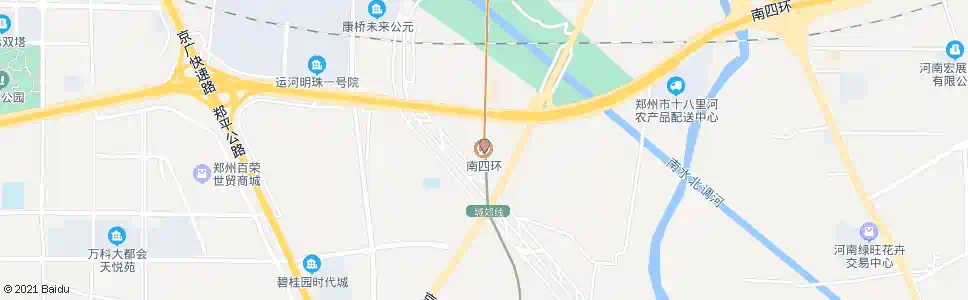 郑州郑平路南四环_公交站地图_郑州公交_妙搜公交查询2025