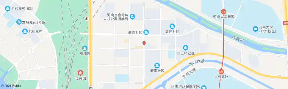 郑州博学路薛夏南街_公交站地图_郑州公交_妙搜公交查询2025