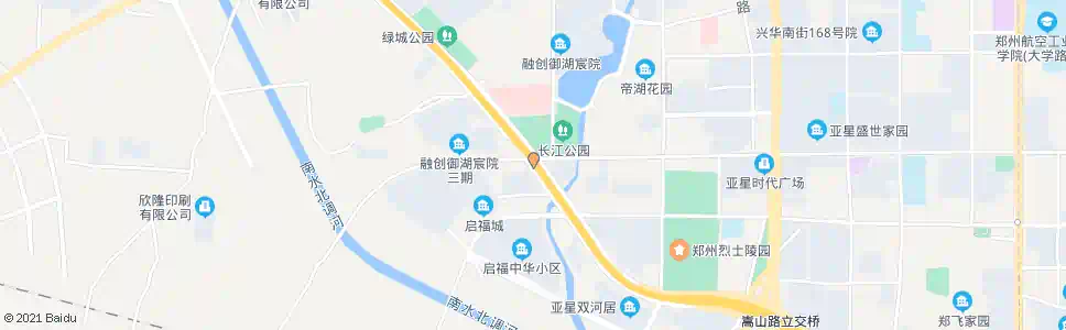 郑州西三环长江路_公交站地图_郑州公交_妙搜公交查询2025