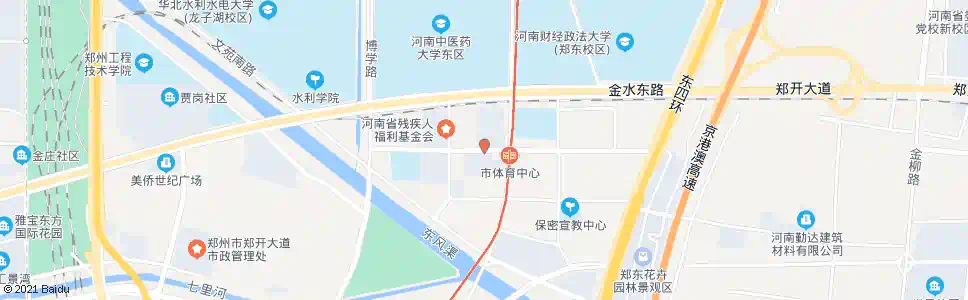 郑州河南省红十字会_公交站地图_郑州公交_妙搜公交查询2025