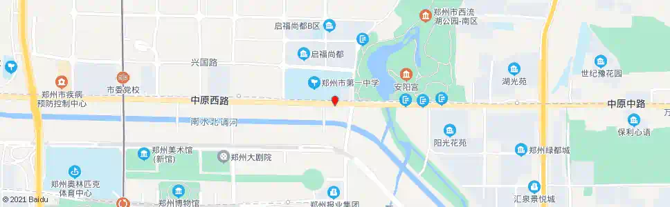 郑州市一中新校站_公交站地图_郑州公交_妙搜公交查询2025