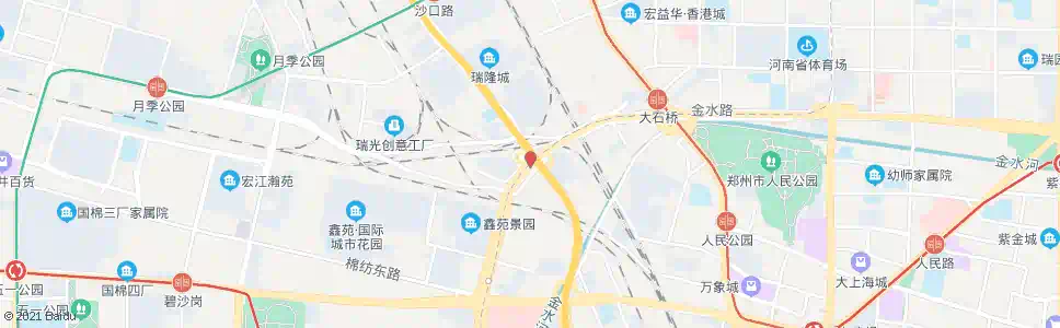 郑州金水路沙口路_公交站地图_郑州公交_妙搜公交查询2025