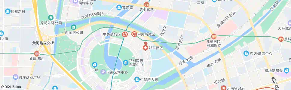 郑州商务外环路如意路_公交站地图_郑州公交_妙搜公交查询2025