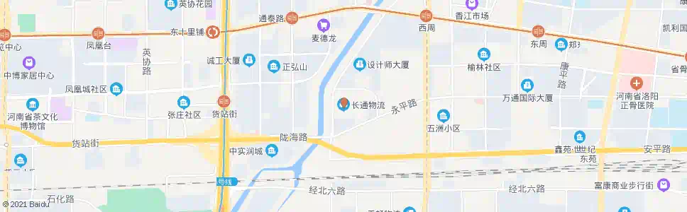 郑州长通物流_公交站地图_郑州公交_妙搜公交查询2025