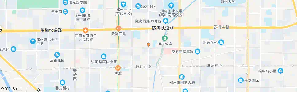 郑州汝河路工人路_公交站地图_郑州公交_妙搜公交查询2025
