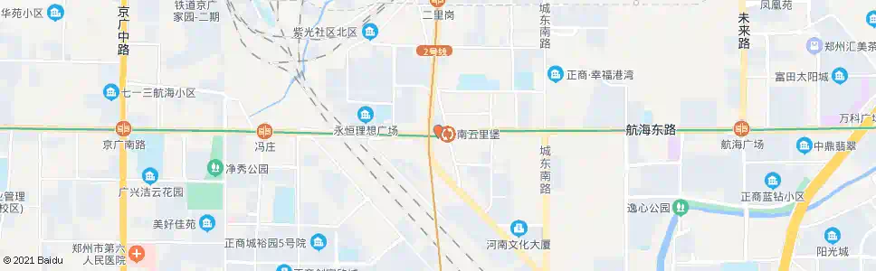 郑州南五里堡站_公交站地图_郑州公交_妙搜公交查询2025