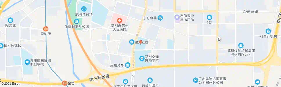 郑州市八十五中_公交站地图_郑州公交_妙搜公交查询2025