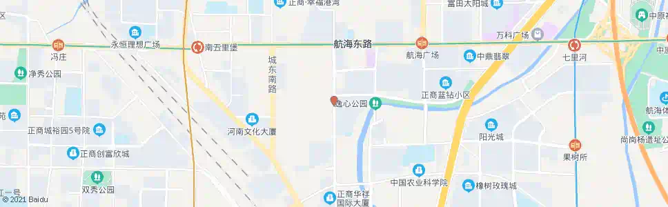 郑州豫英路果园路_公交站地图_郑州公交_妙搜公交查询2025