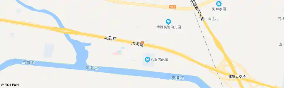 郑州G107八堡_公交站地图_郑州公交_妙搜公交查询2025