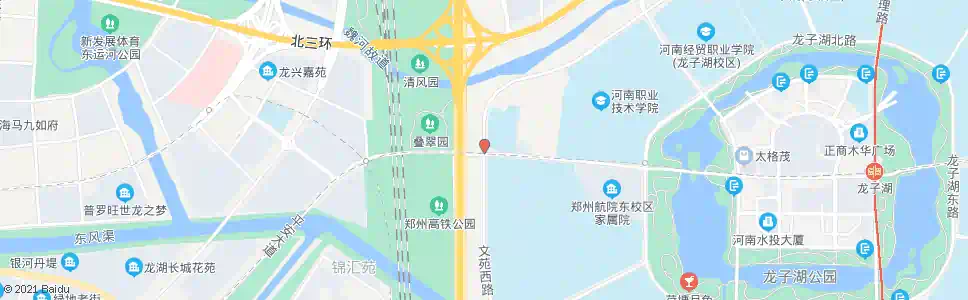 郑州文苑西路平安大道_公交站地图_郑州公交_妙搜公交查询2025