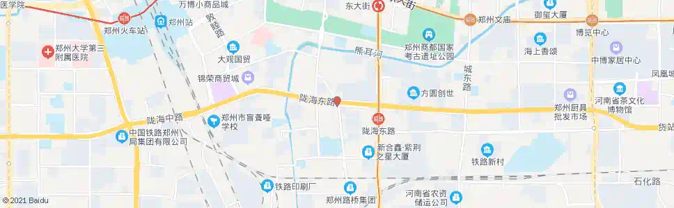 郑州新郑路陇海路_公交站地图_郑州公交_妙搜公交查询2025