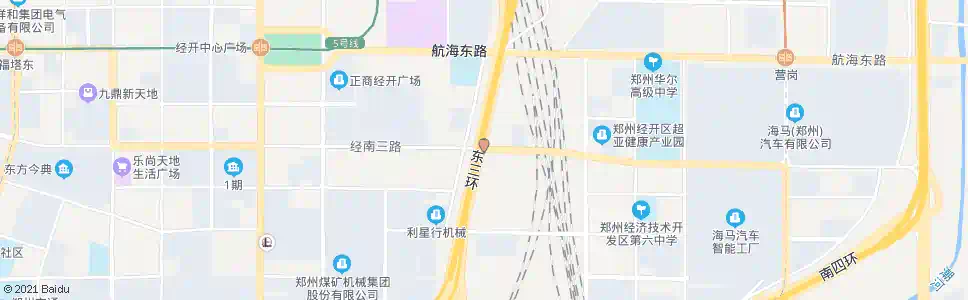郑州G107辅道经南三路_公交站地图_郑州公交_妙搜公交查询2025