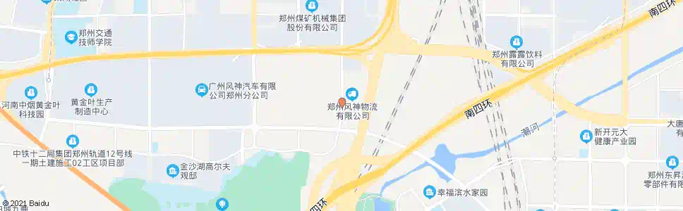 郑州经开第十大街经南八路_公交站地图_郑州公交_妙搜公交查询2025