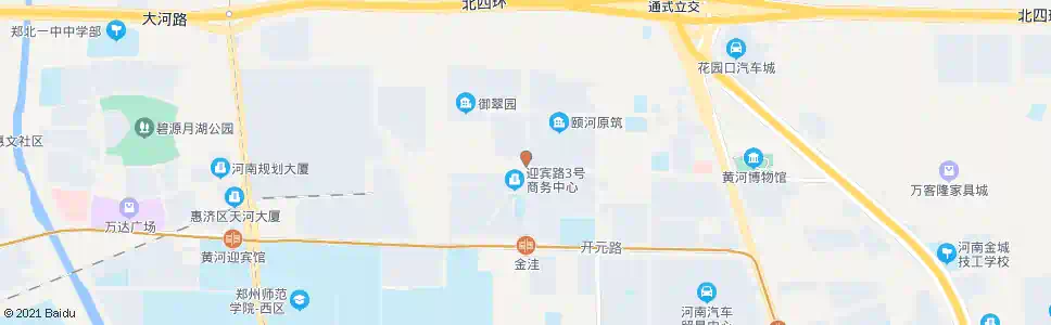 郑州田园路迎宾路_公交站地图_郑州公交_妙搜公交查询2025