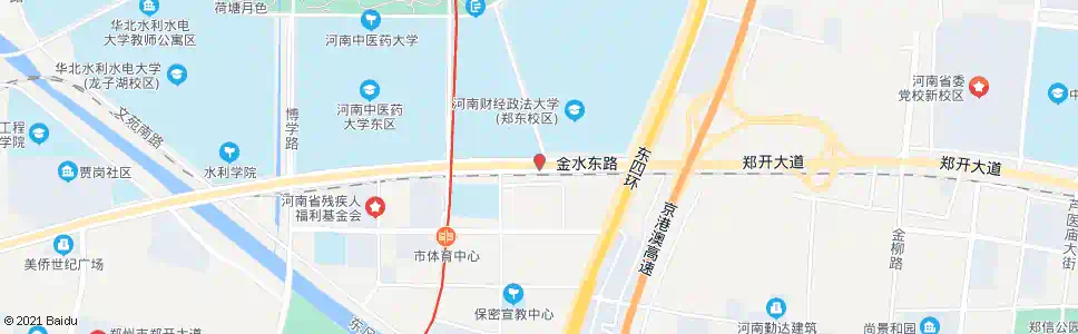 郑州金水东路东四环_公交站地图_郑州公交_妙搜公交查询2025