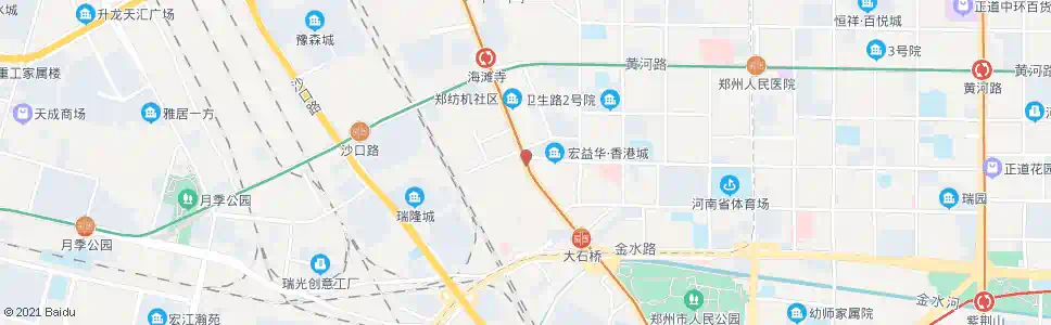 郑州岗杜北街_公交站地图_郑州公交_妙搜公交查询2025