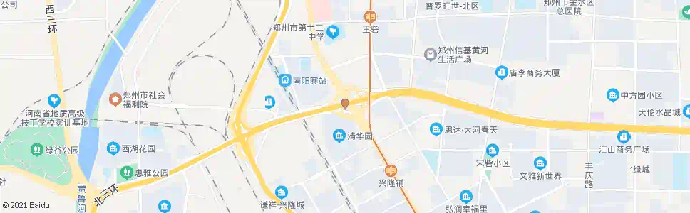 郑州北三环南阳路(BRT)_公交站地图_郑州公交_妙搜公交查询2025