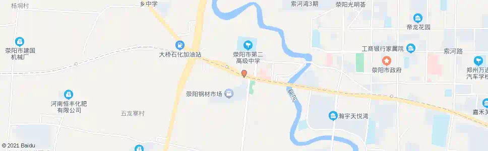 郑州二高_公交站地图_郑州公交_妙搜公交查询2025