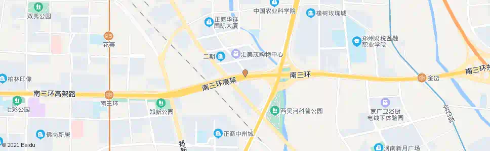 郑州南三环紫辰路_公交站地图_郑州公交_妙搜公交查询2025